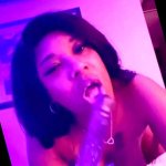 Solo Puking BJ on my Dildo