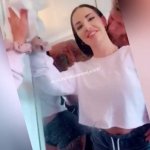 The hot teenage couple does the viral wipe up TikTok challenge! 50 seconds to appreciate big natural pierced tits bouncing while she is fucked.