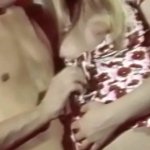 Classic anal sex with hot hairy blonde teen