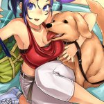 Lady Vet Violates Schoolgirl Dog