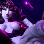 Sucking Futa Widowmaker Taker POV