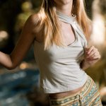 Viki D in Naked Girl Outdoors by Domai