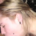 Using my mouth like a pussy