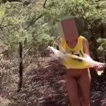 Wife Going Nude Flashing Outdoor Walking Playing In Wild And The Beach