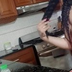 Free Pilar Masturbating in the Kitchen Porn Video