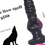 Sex Toys Wolf Penis Long Wolf Dildo Simulation Dildos Anal Plug Female Male Butt Plug Animal Dick Woman Masturbate Erotic Shop