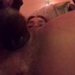 ebony babe squirting from big dildo AGAIN!!