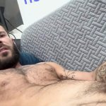 Guy in Tattoos Jerking off a Long Cock: Gay Big Cock Porn