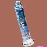 Translucent Soft Jelly Dildo
