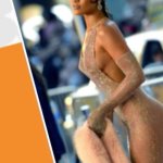 Rihanna stuns in this nearly naked dress