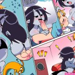 Finn x Marceline comic porn