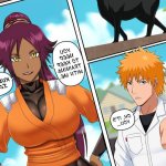 Porn comic Yoruichi. Bleach. Pink Pawg. Sex comic girls teased the