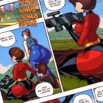 Porn comic Fortnite Threesome Royale. JERKdibuja. Sex comic and Chun Li