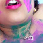 Holi Sex Brother-in-law Applied Color to Sister-in-law and Left her Sister-in-law in Hindi Audio from Holi