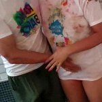 holi special: bro fucked Saara anal hard while she wanna play Holi with friends