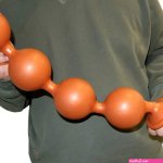 Anal Toys 9cm Large Anal Beads Silicone Anal Plug Butt Plug Masturbator Anal Dildo Annal Dilator Prostate Massager Adult Sex Toys For Men HKD230816 From Simihan10 9.84