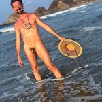 Nude male at beach by TheMaleNudeStock on DeviantArt