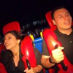 Boob slip on slingshot ride 0:48