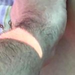 Mutual Masturbation in the Open Tent at the Public Nude Beach in Spain. Nude MILF