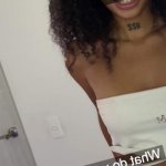 BlowJob From Skinny Black Latina Teen Step Daughter With Perfect Body and Curly Hair -Veronica Rojas