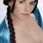Cassie Nude in Katara from Avatar