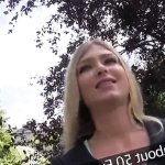 Real Euro Student gets Mouth Jizzed for Cash feat. Lucy Heart by Fake Hub