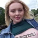 Public Agent Big boobs big booty British babe real outdoor fuck