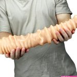 : 16.33inch Realistic Monster Dildo Anal Plug Dildo Suction Cup Butt Plug Dildo Long Thick Anal Beads Anal Plug Huge Giant Dildo Flesh Dildo for Women Men Sex Pleasure Play Toy :