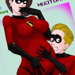 Dash Parr en incesto con Helen- Los Increbles