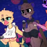 Five Nights at Fuzzboobs Hentai Game PornPlay Ep.1 Spooky furry titjob