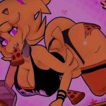 Fap Nights At Frennis Night Club Hentai Game PornPlay Ep.5 rough pegging and lovely thighs rubbing cumshot