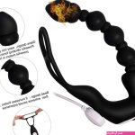 Hot Anal Beads With Cock Ring