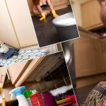 Cleaner paid to scrub mens houses completely NAKED