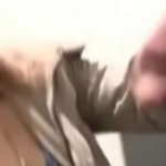 German blonde is doing a blowjob in a shopping center