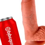 King Cock 7 Dildo With Balls Flesh