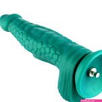 : Hismith 9.85 Silicone Dildo with KlicLok System 7.8 Insertable Length