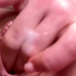 This nasty blonde babe cant go an entire day without fingering their shaved pussy.