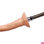 Small Thin Dildo Attachments as Fucking Machine Penis without Testicles
