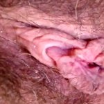 Little Tight Hairy Pussy Close up