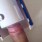 Trying Automatic Masturbator For First Time ! CREAMY CUM