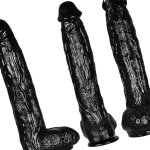 42 cm Realistic Dildos XXXL Dildo PVC Thick Plug Butt Plug Anus Dilator with Suction Cup Large Prostate Vagina Massager Orgasm Masturbation Sex Toy for Men Women Beginners Black : Amazon.de: Health