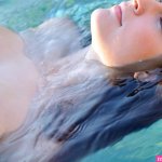 Wallpaper boobs naked pool brunette water nice hot sexy cute beautiful swimming desktop wallpaper