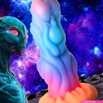 Alien Breeder Glow-In-The-Dark Dildo
