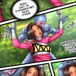 Pink Rangers Killed -Snuff Girl Comic-