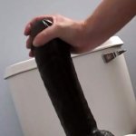 White wife with Big Black Dildo