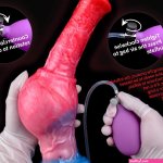 5250 Inflatable Monster Squirting Dildo