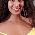 Amateur Arabic babe Luna Silver splattered in semen!