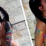 Puta Sumisa con Grandes Tetas es Humillada con Leche y Recibe Creampie después de una Follada Muy Dura