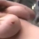 Nude hot girl in public