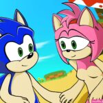 Nude Amy Rose and Sonic on the beach SonicAmySquadYT by ZOLOTOIUwU Submission